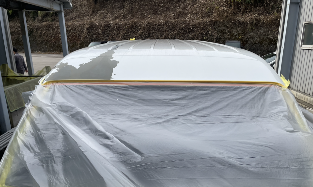 塗装剥がし
塗装剥がれ
車の塗装
車の傷
車の凹み
車の事故修理
富山
カラクル
ハイエース
トヨタ
塗装
板金
車の傷