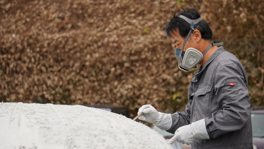 塗装剥がし
塗装剥がれ
車の塗装
車の傷
車の凹み
車の事故修理
富山
カラクル
ハイエース
トヨタ
塗装
板金
車の傷
